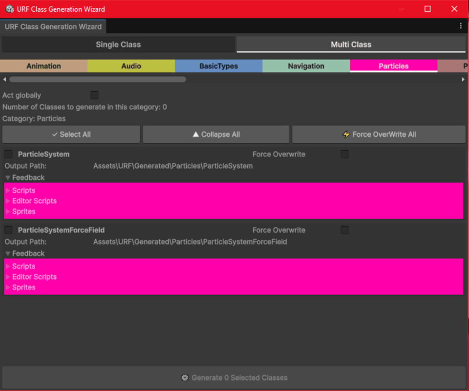 Unified Random Framework
