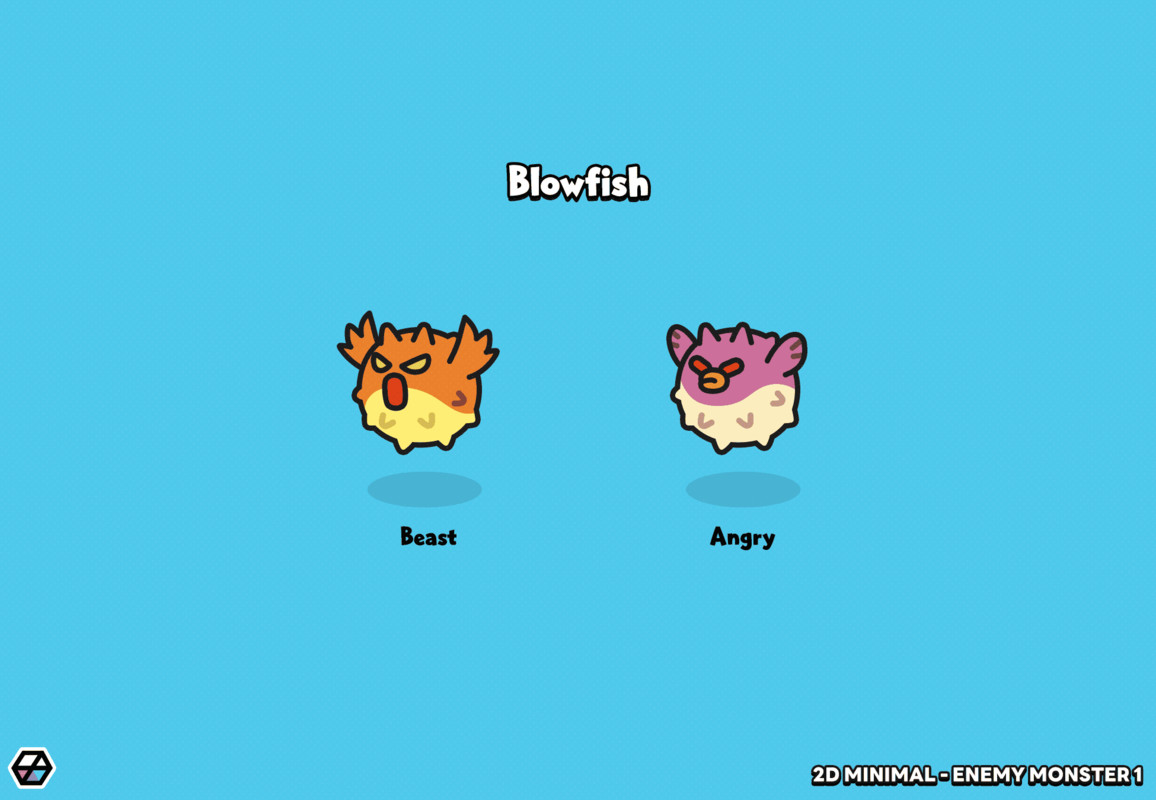 2D Minimal - Enemy Monster1