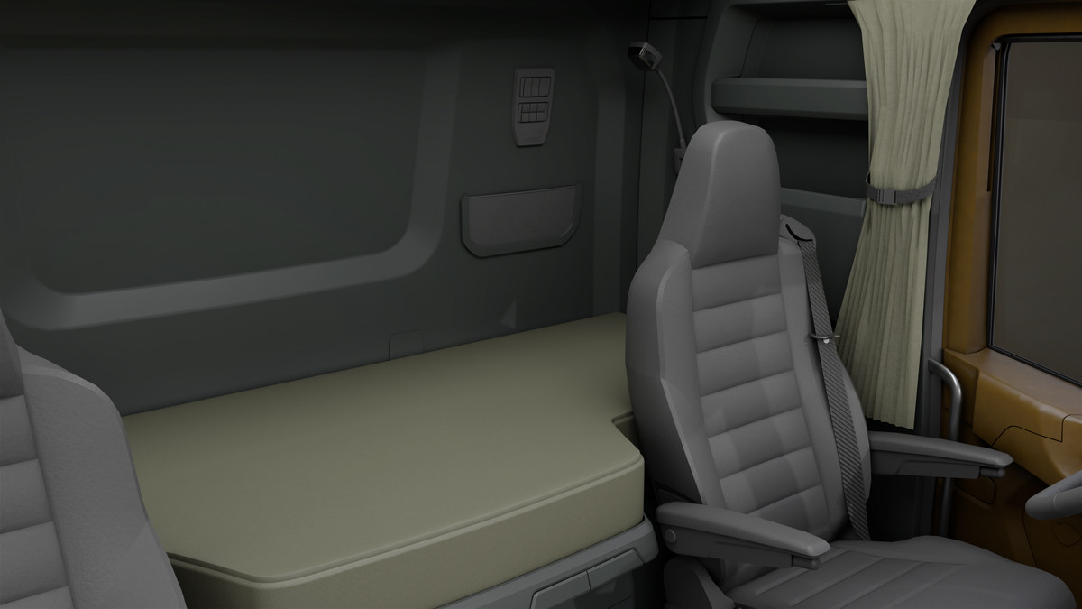 Chassis 06 Cement Trailer 01 Yellow