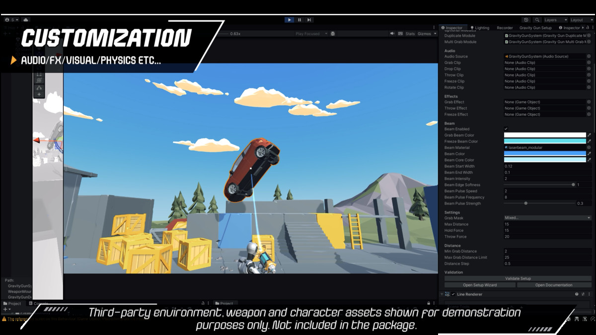 Mobile/Desktop Gravity Gun System - FPS & TPS