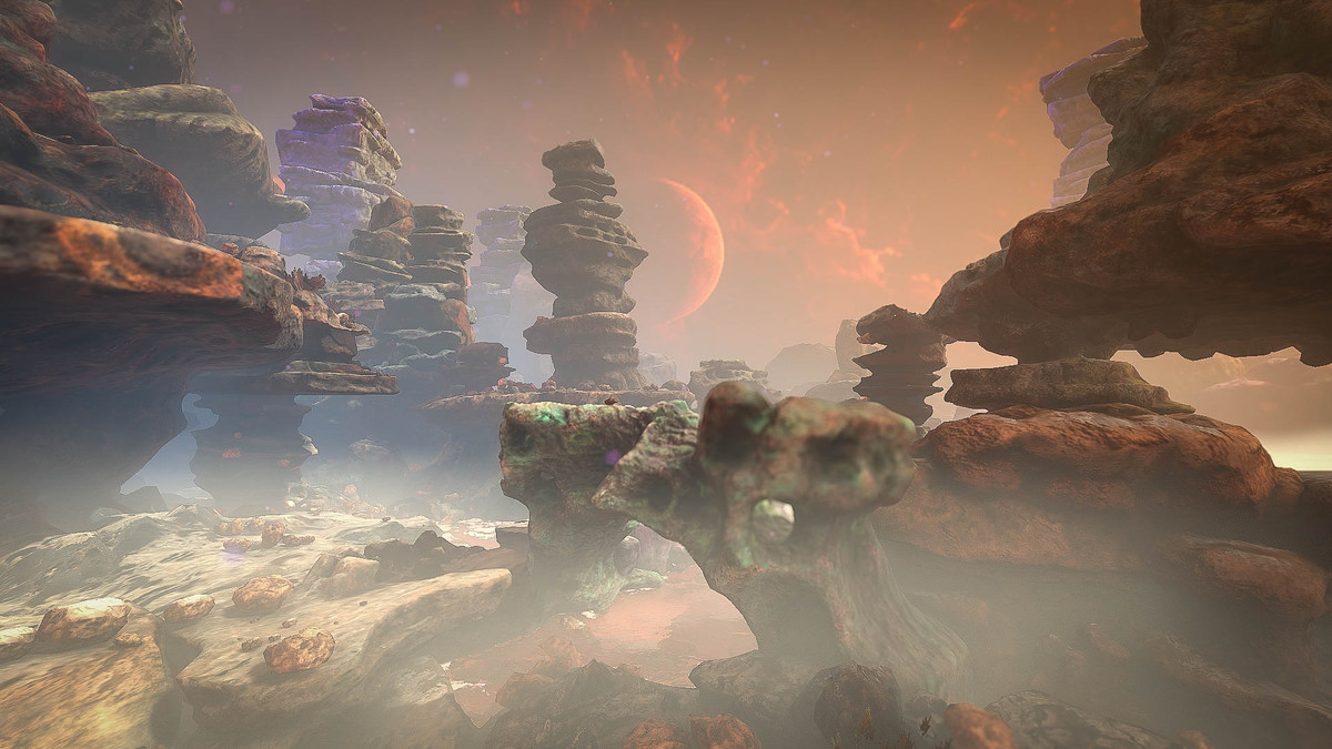 Alien Rocks VI
