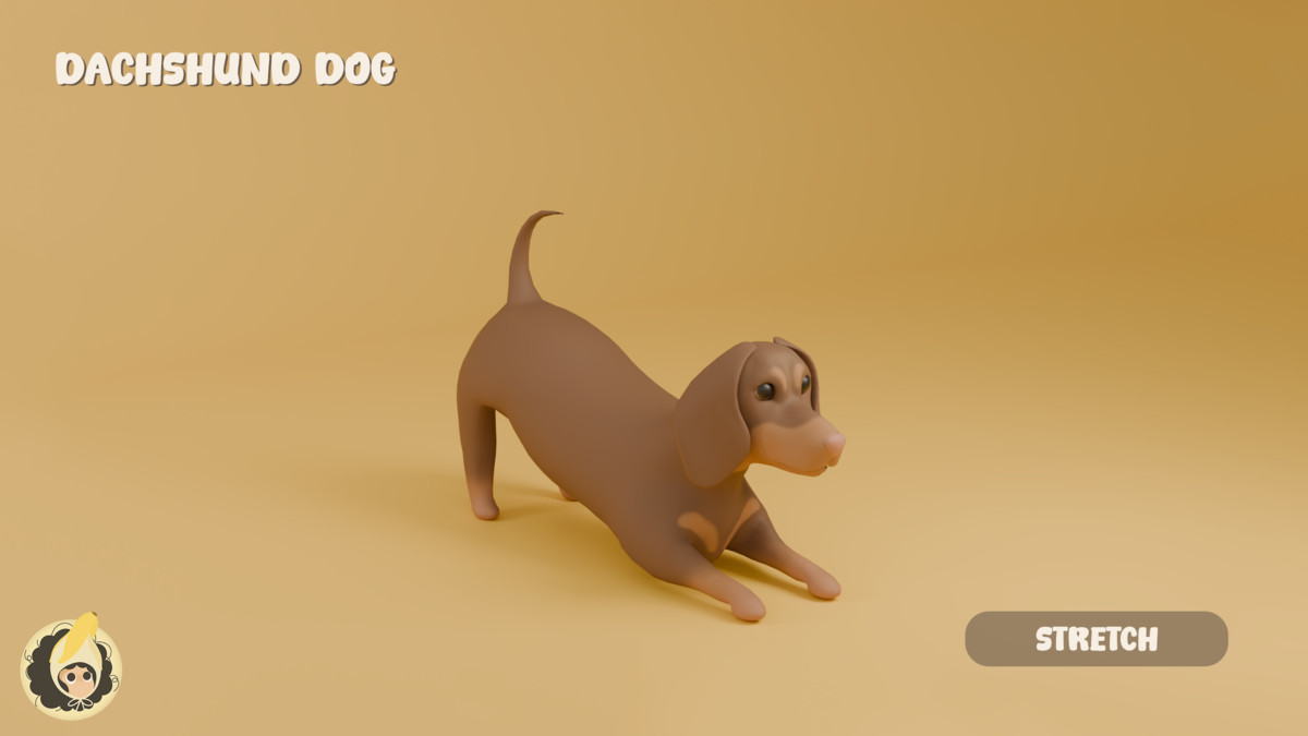 Animated Dachshund Dog