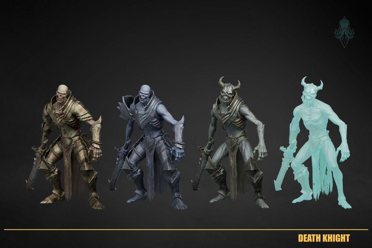 Modular Fantasy Character Death Knight