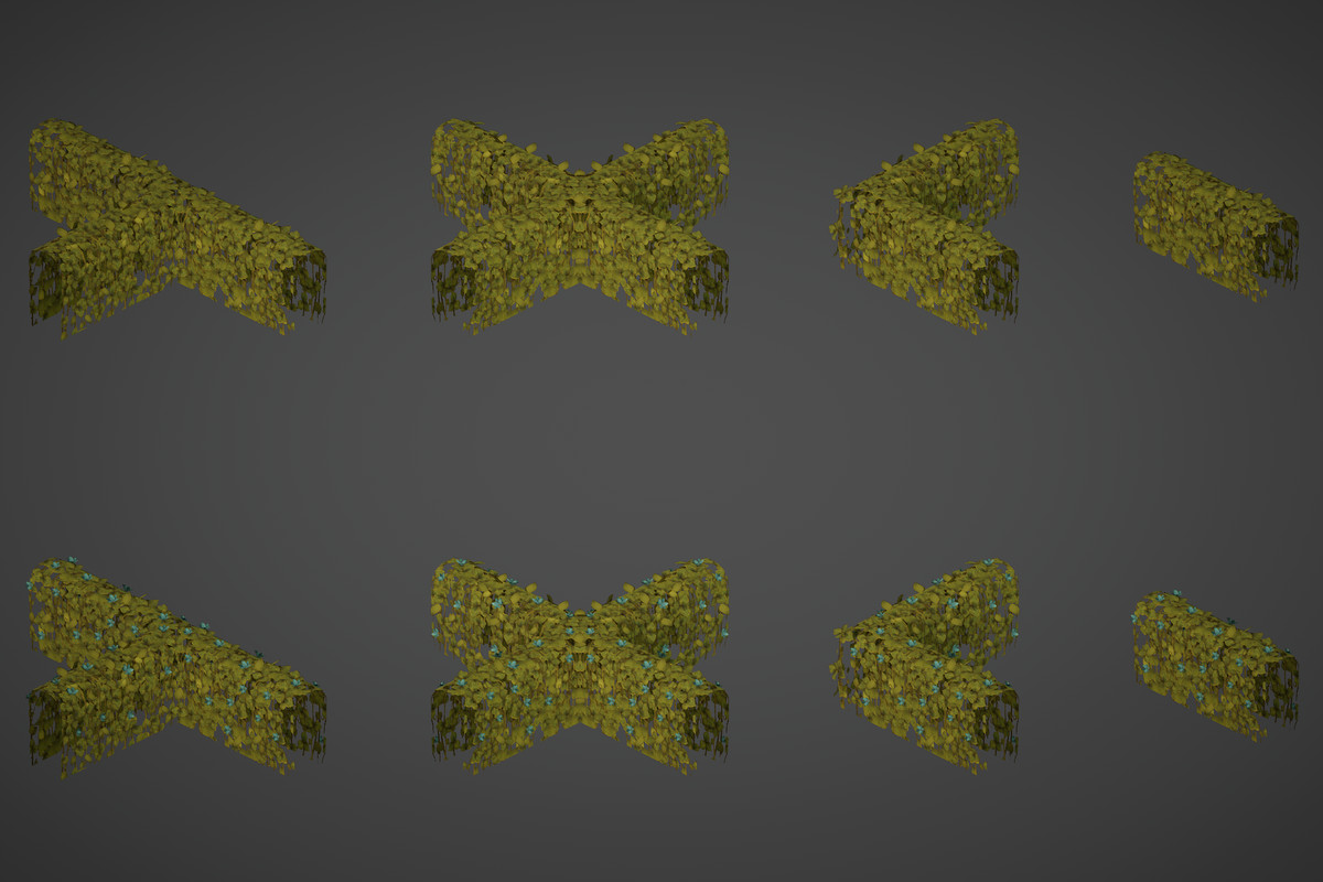 Ruins Forest Environment