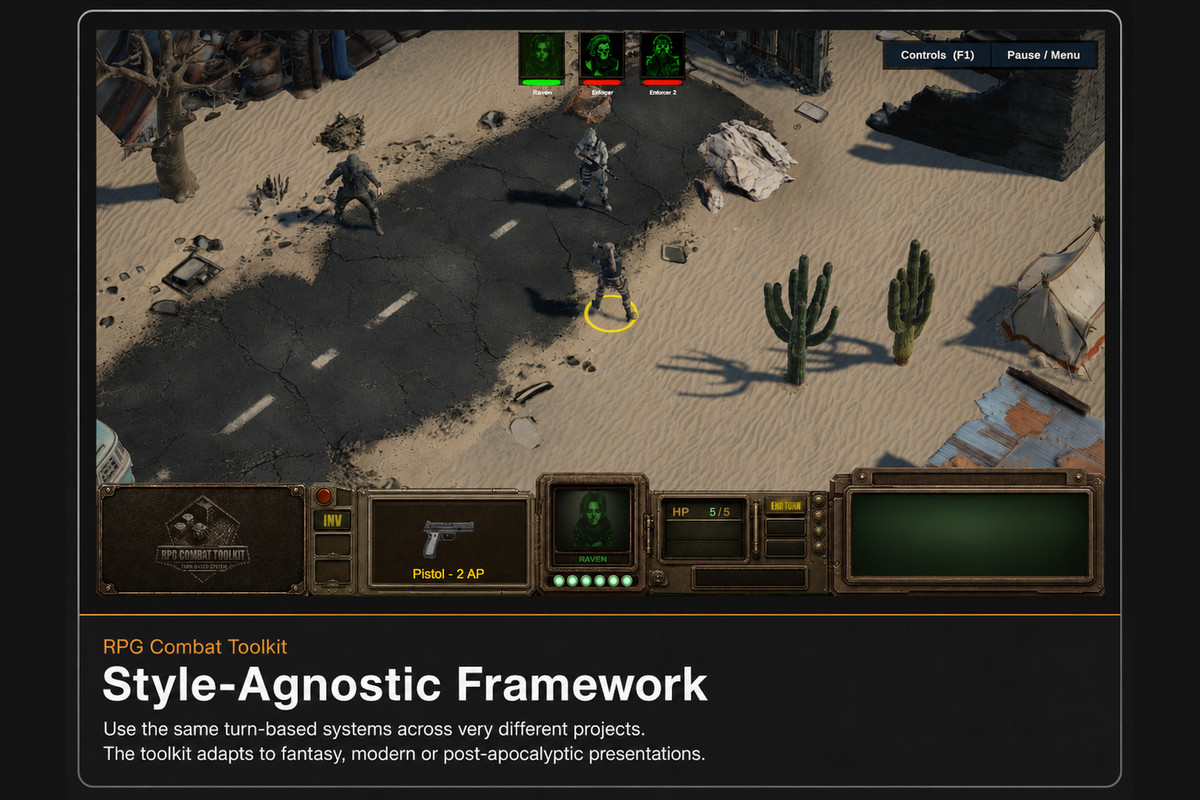 RPG Combat Toolkit - Turn Based Tactics