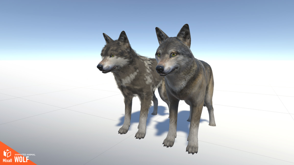 Wolf - animated animal