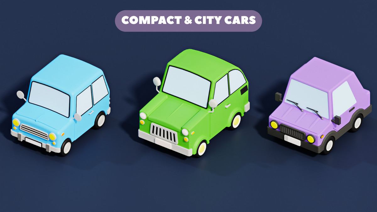 COZY TRAFFIC : Stylized City Vehicles & Transit