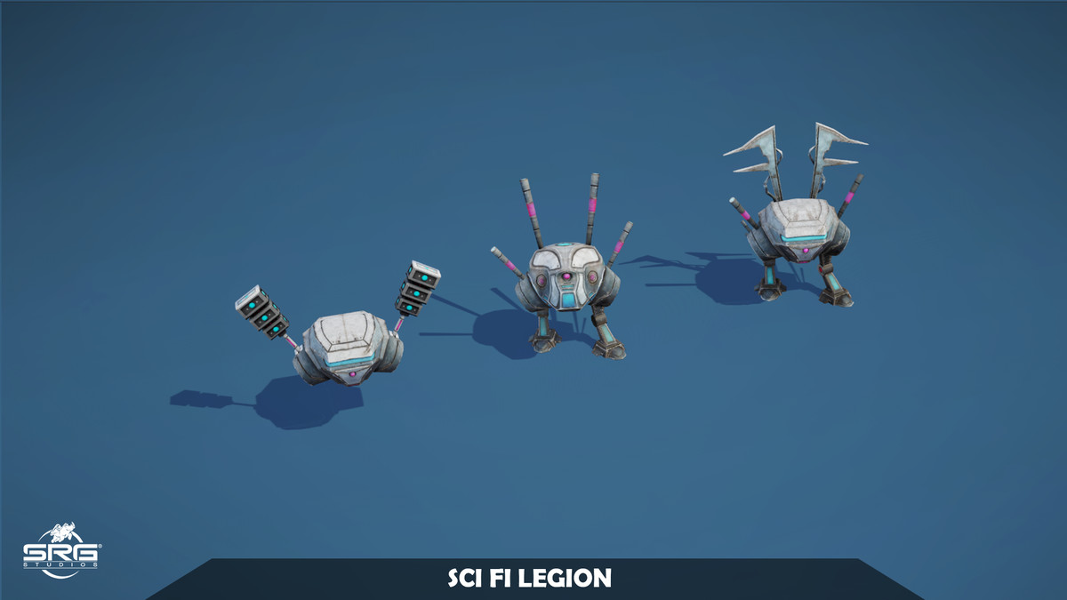 Ultra Legion - Sci Fi & Fantasy 3D Character Mega Pack