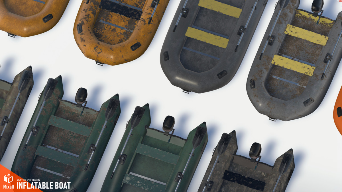 Inflatable boat - Water vehicles