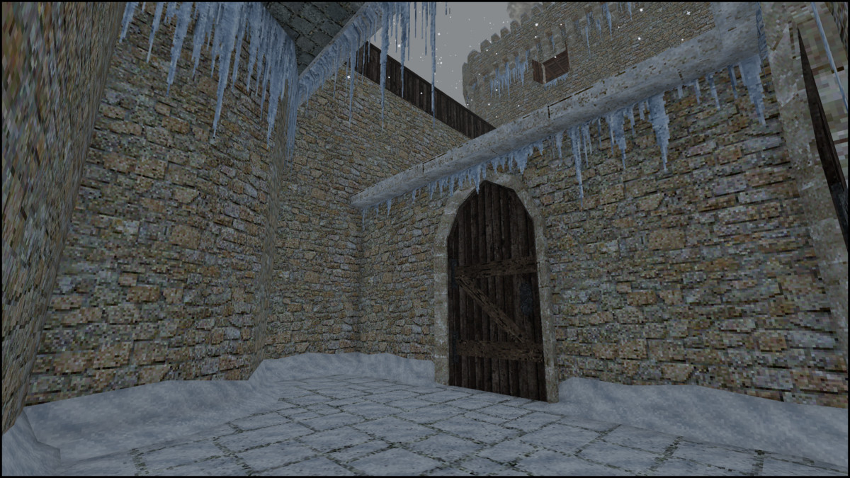 Cold Fortress - Retro Style Modular Environment Pack