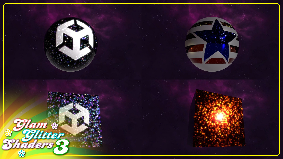 Glam Glitter Shaders