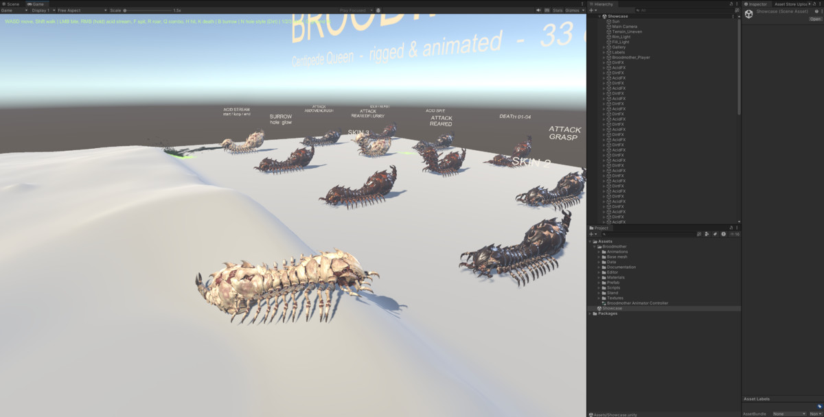Broodmother Centipede Queen
