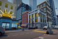 Low Poly Mega City preview 3