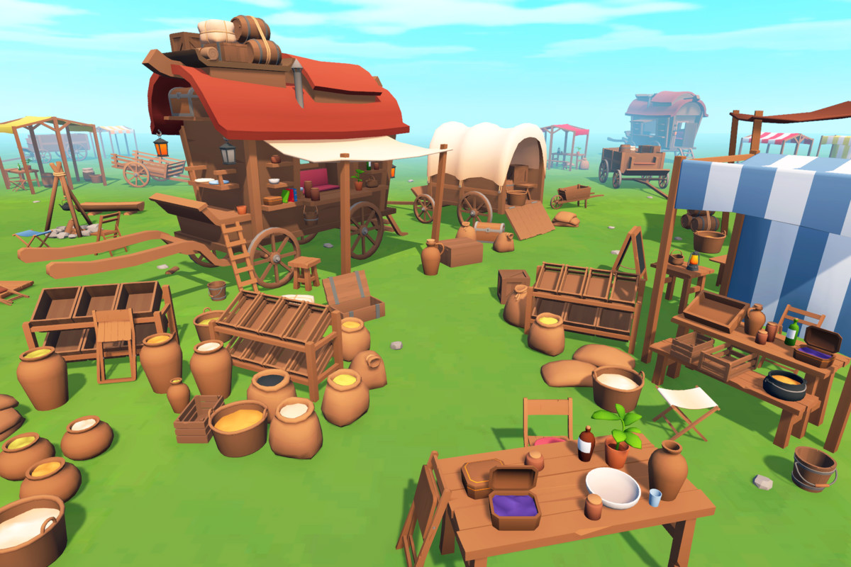 Wandering Merchant Camp Pack
