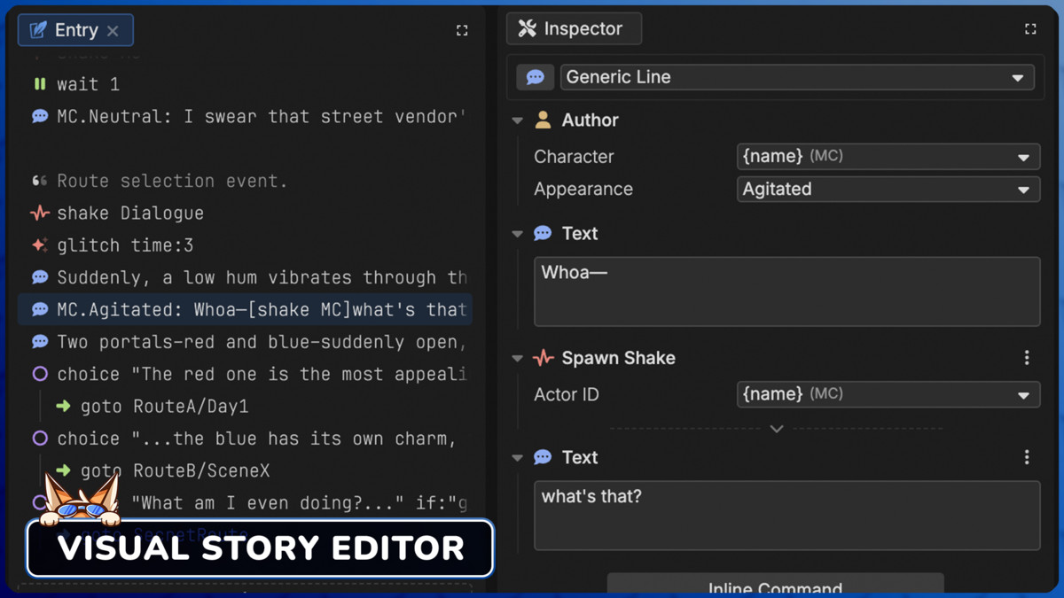 Naninovel: Visual Novel, Dialogue & Cutscene Storytelling Engine for Unity