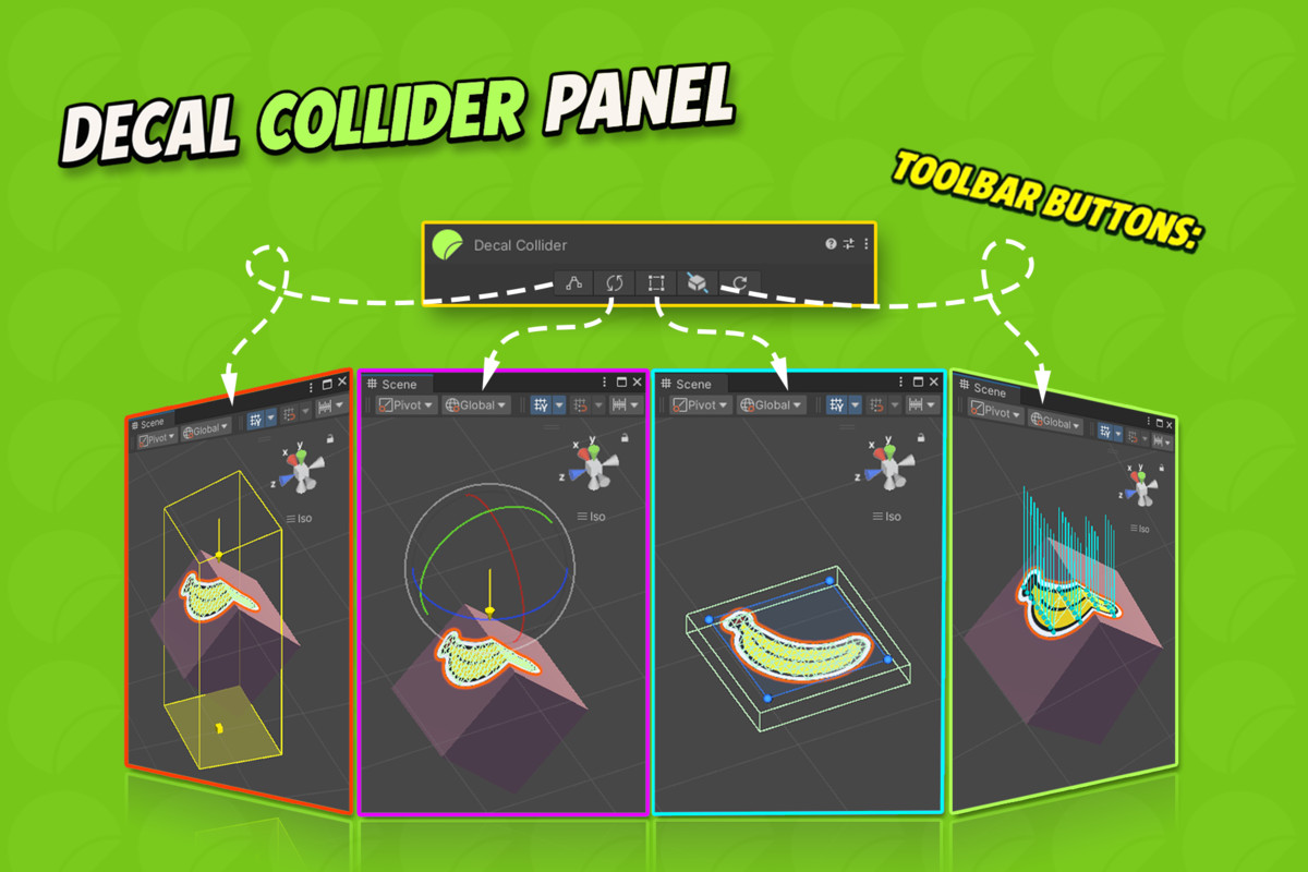 DECAL COLLIDER – Ultimate Runtime Mesh & Collision Decals