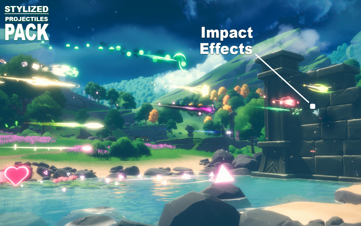 Stylized Projectiles Pack