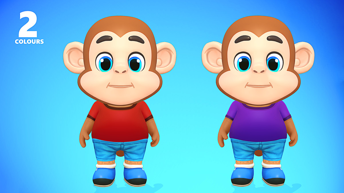 Monkey Chimp Animated