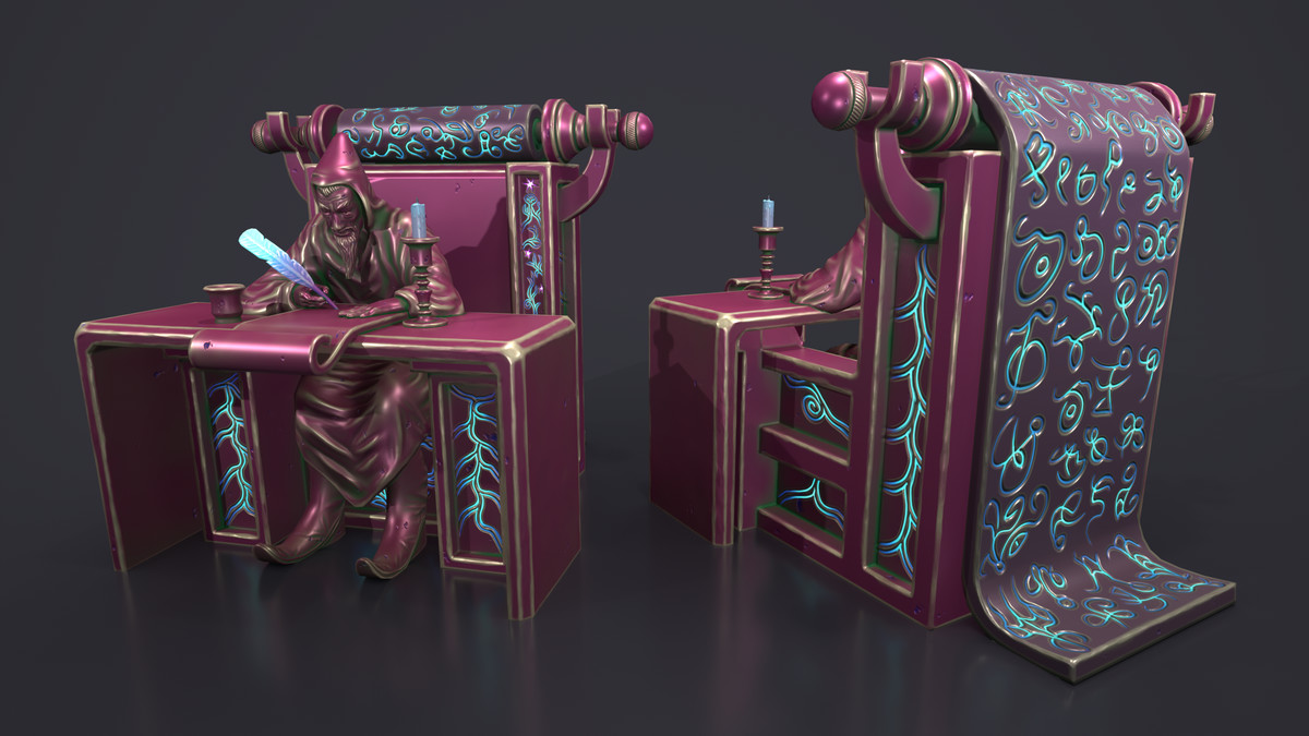 Fantasy Statues 2 Pack