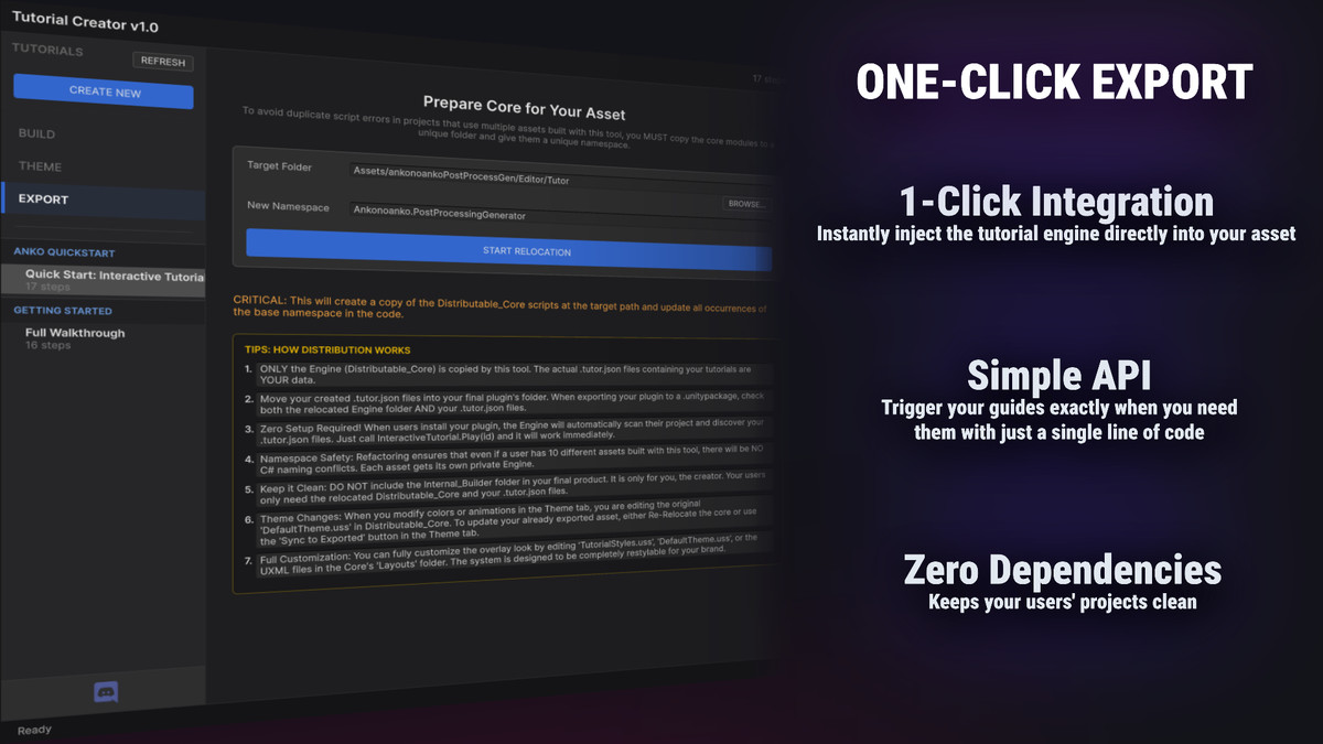Anko Asset & Editor Tutorial Creator