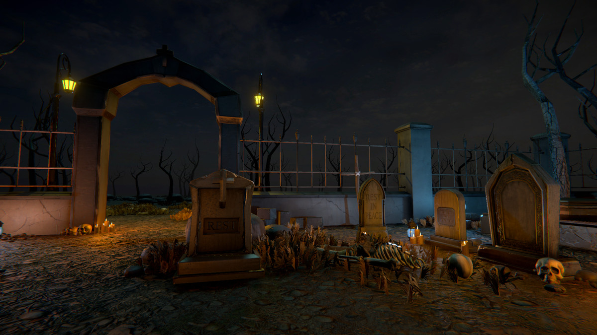 Realistic Cemetery Asset Package