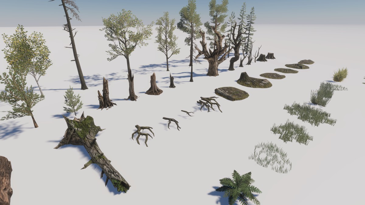 Top-Down Vegetation Pack (Mobile & PC)