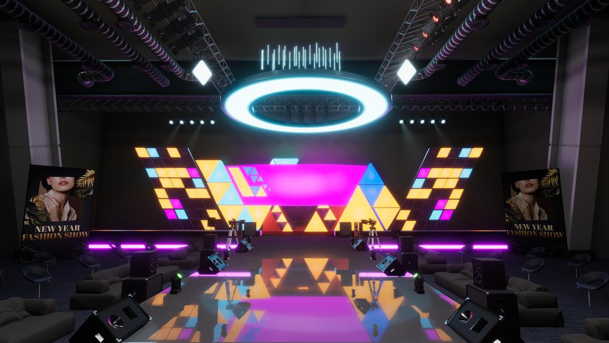Fashion Show Runway Environment