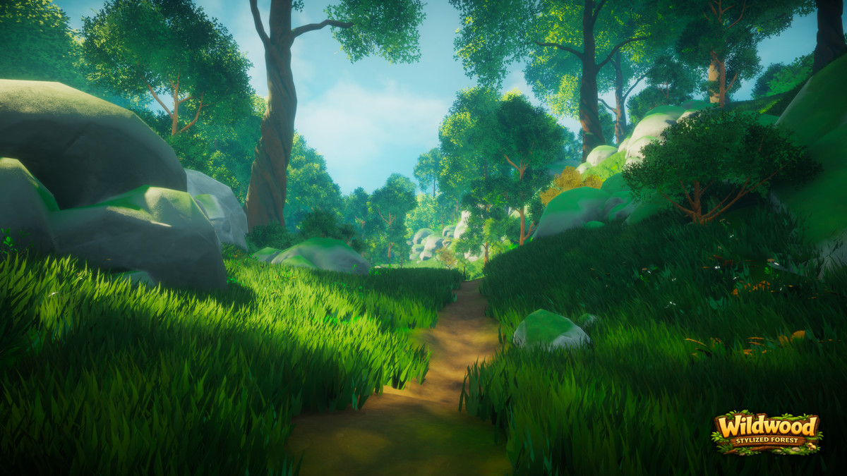 Wildwood: Stylized Forest (Stylized Nature, Stylized Forest, Nature, Biome)