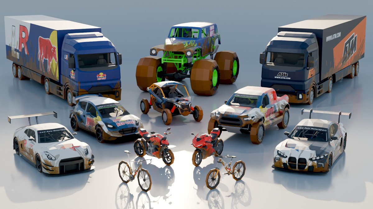 Low poly racing pack - PA