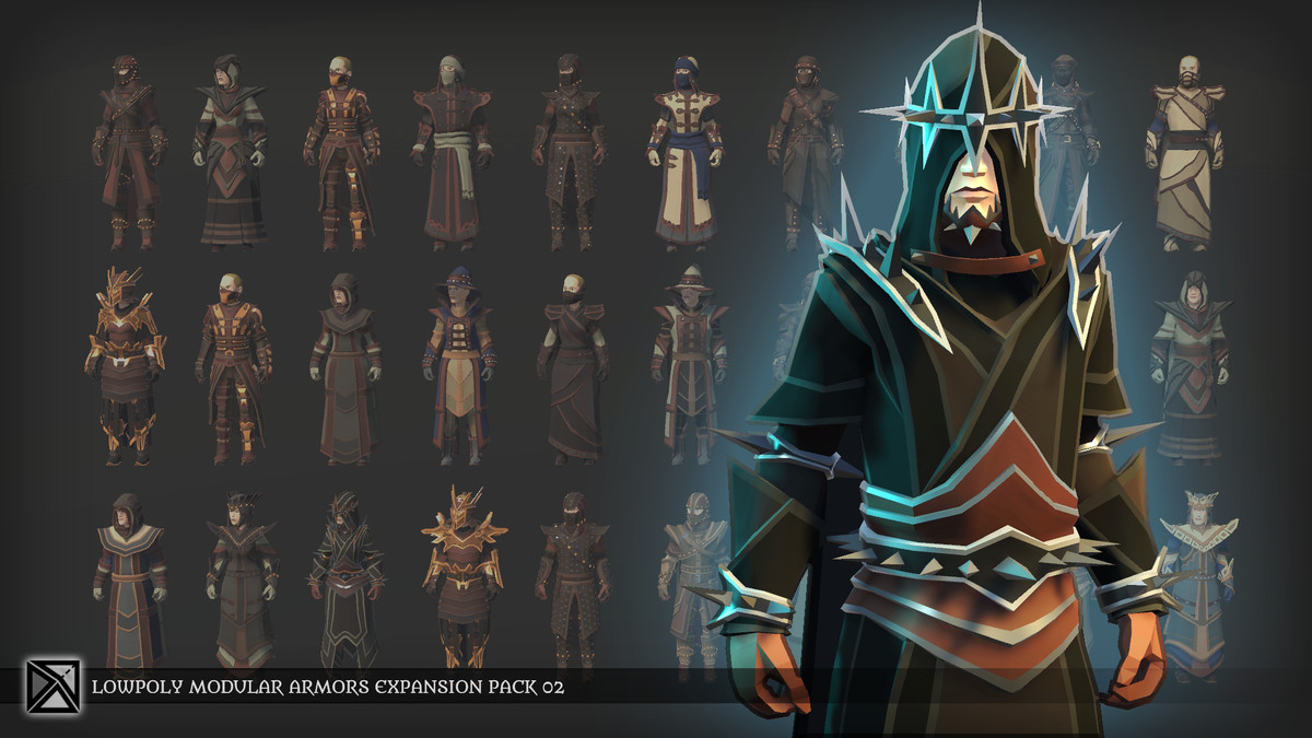 Low Poly Complete Bundle -LOWPOLY MEDIEVAL FANTASY SERIES
