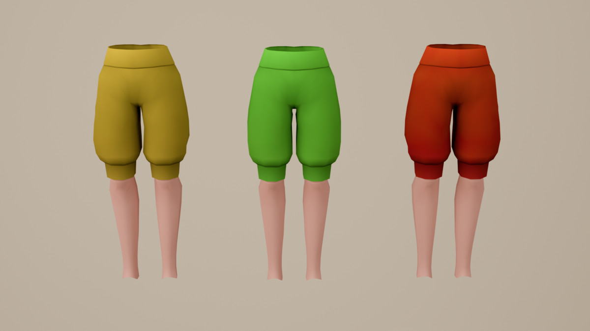 Modular Female Character Creator