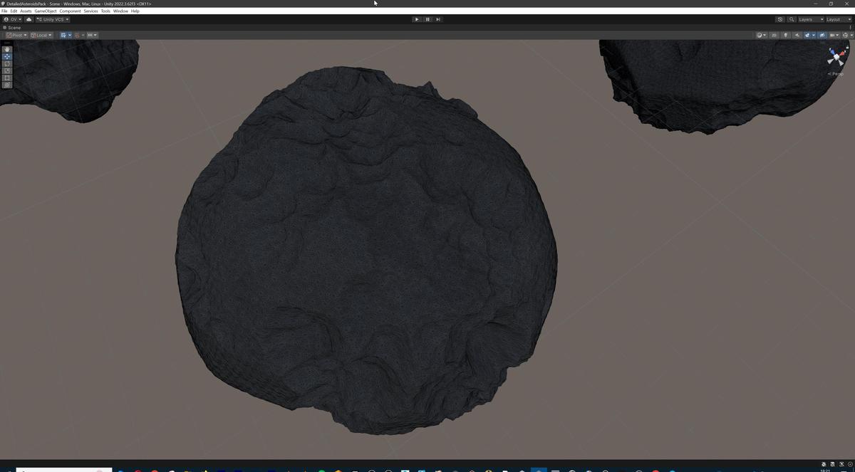 Detailed Asteroids Pack (22 high-poly 3D assets)