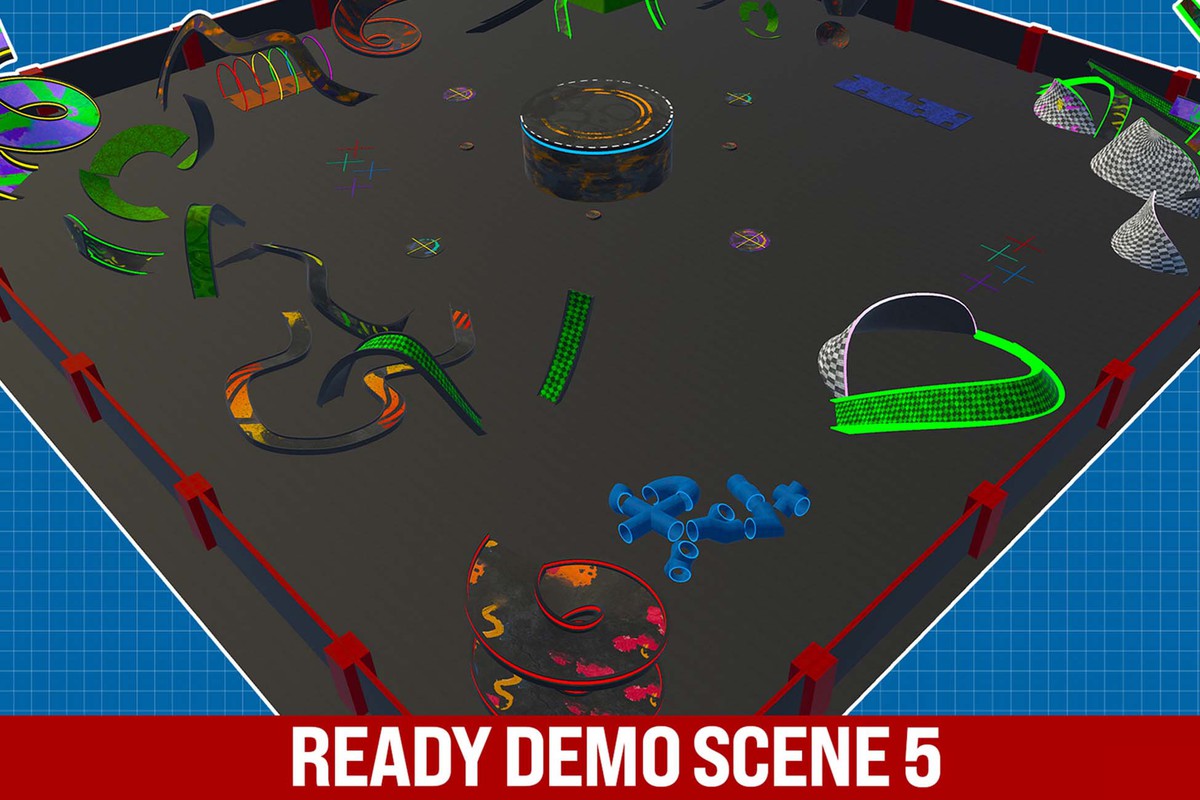 Ultimate Stunt Tracks - Modular Ramps, Loops & Track Prefabs