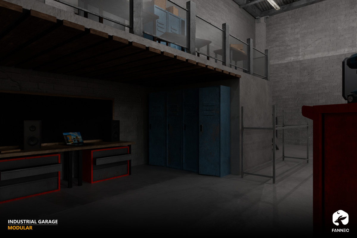 Modular - Industrial Garage