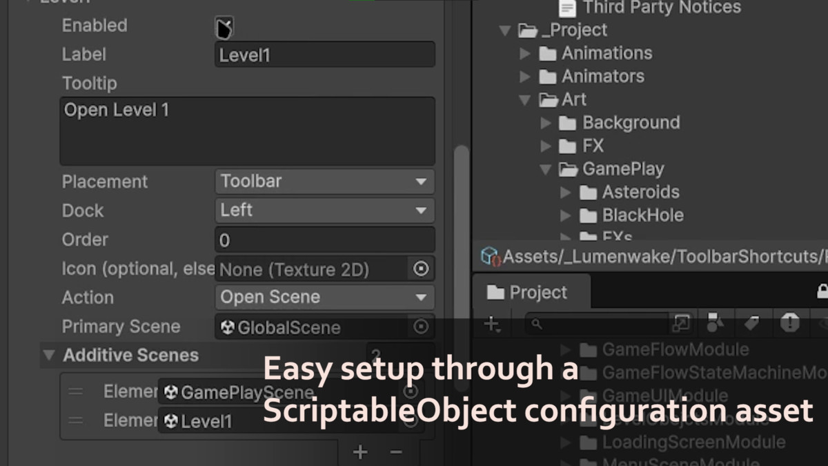 Toolbar Shortcuts