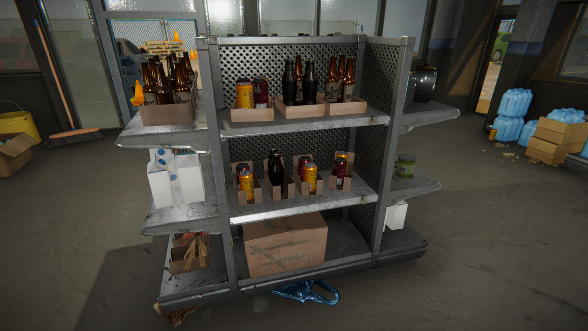 Realistic Modern Roadside Convenience Store Asset Package