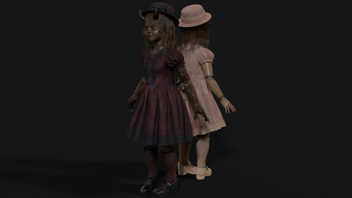 Mannequin girl — Doll and Demon Bundle