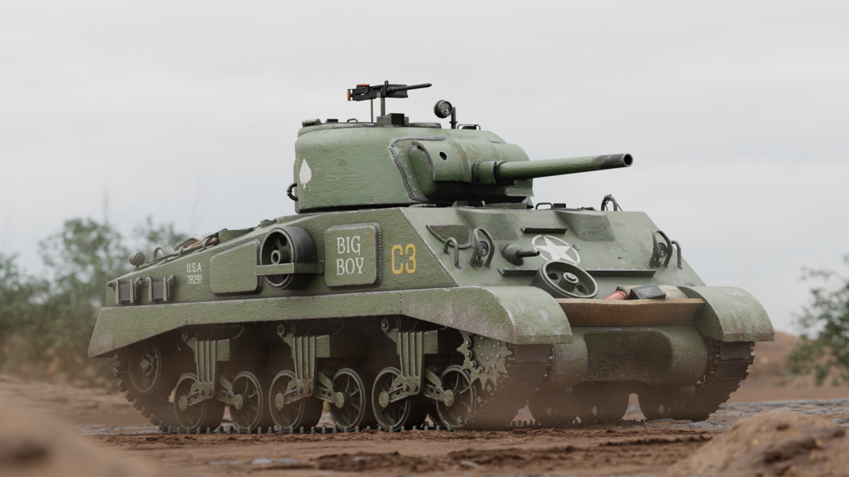 13 Tanks Rigged WW2 Megapack