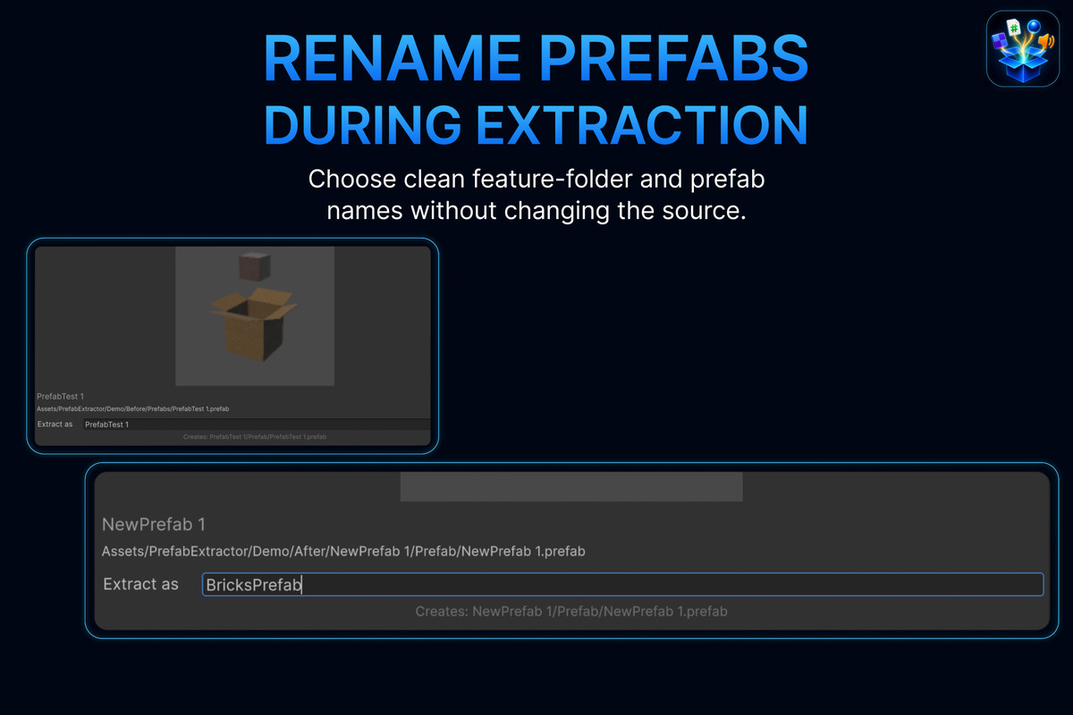 Prefab Extractor – Prefab Dependency Organizer