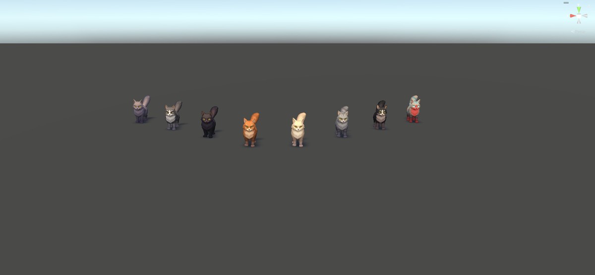 Animated Stylized Cat