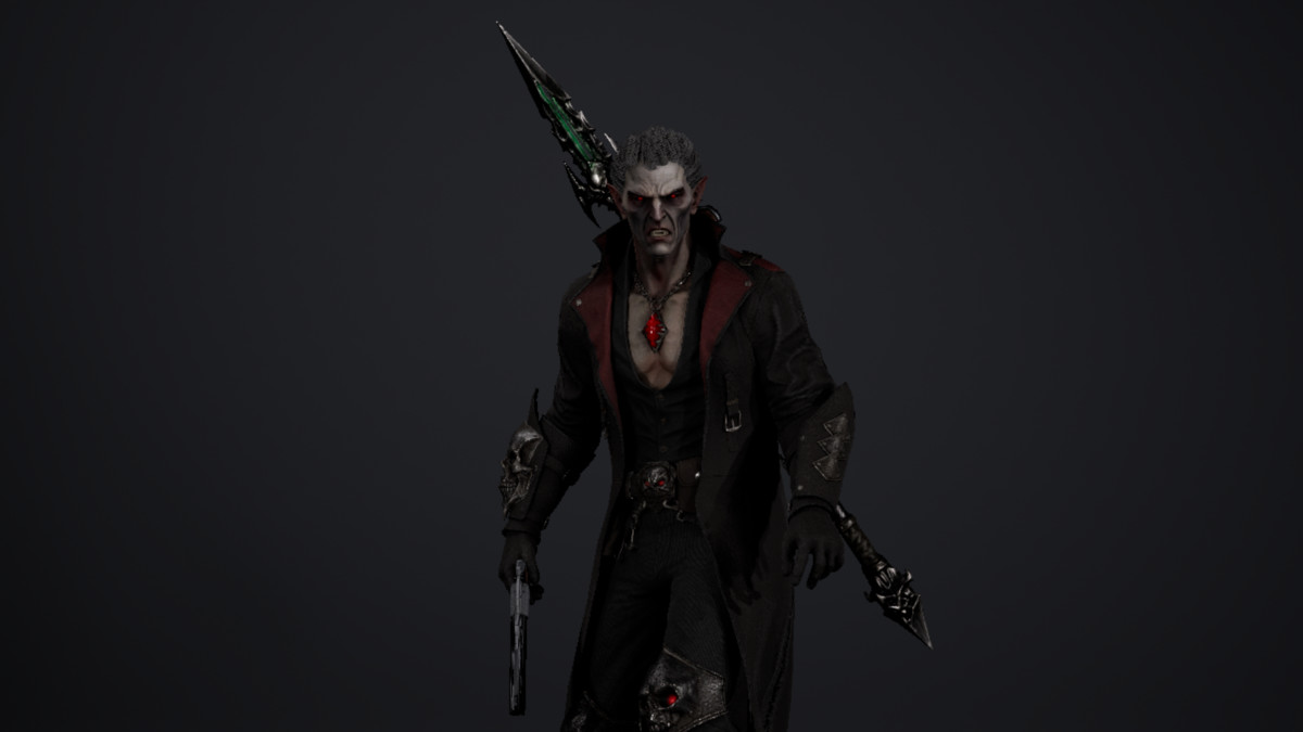 Vampire Cursed Warrior
