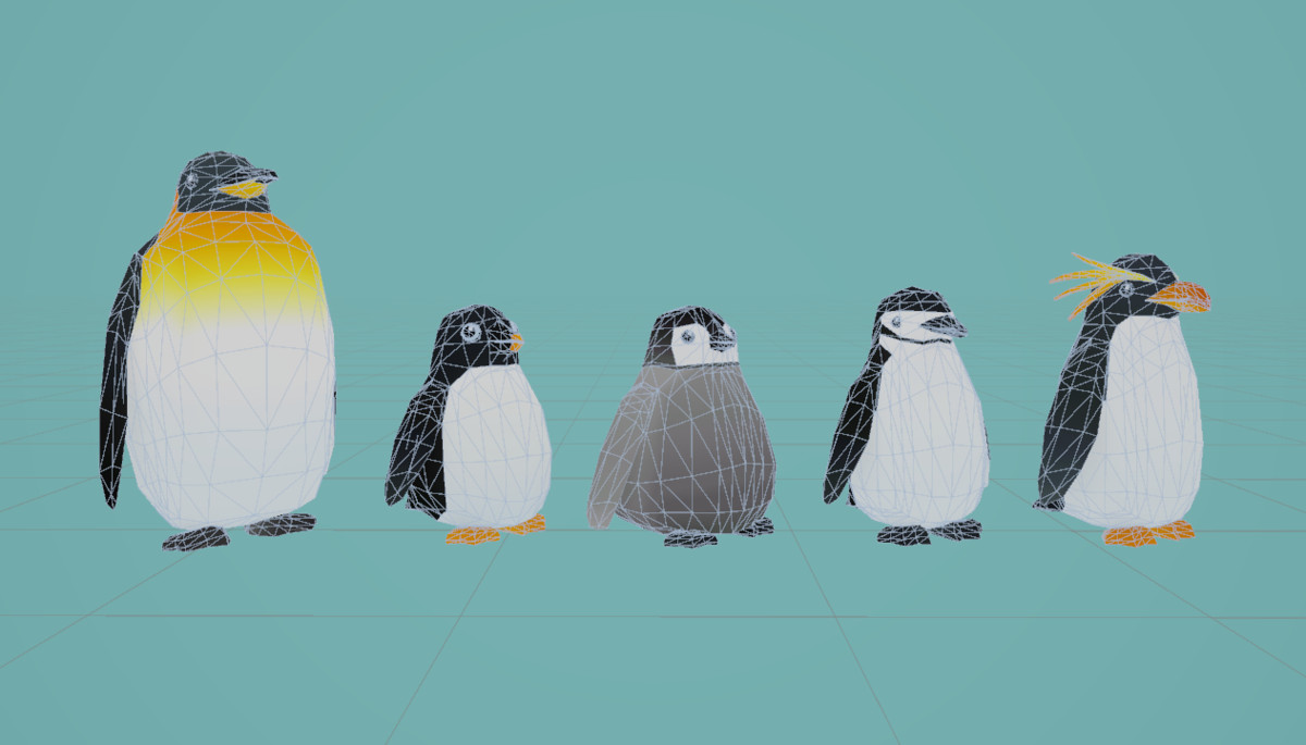 Stylized Penguin Animation Pack