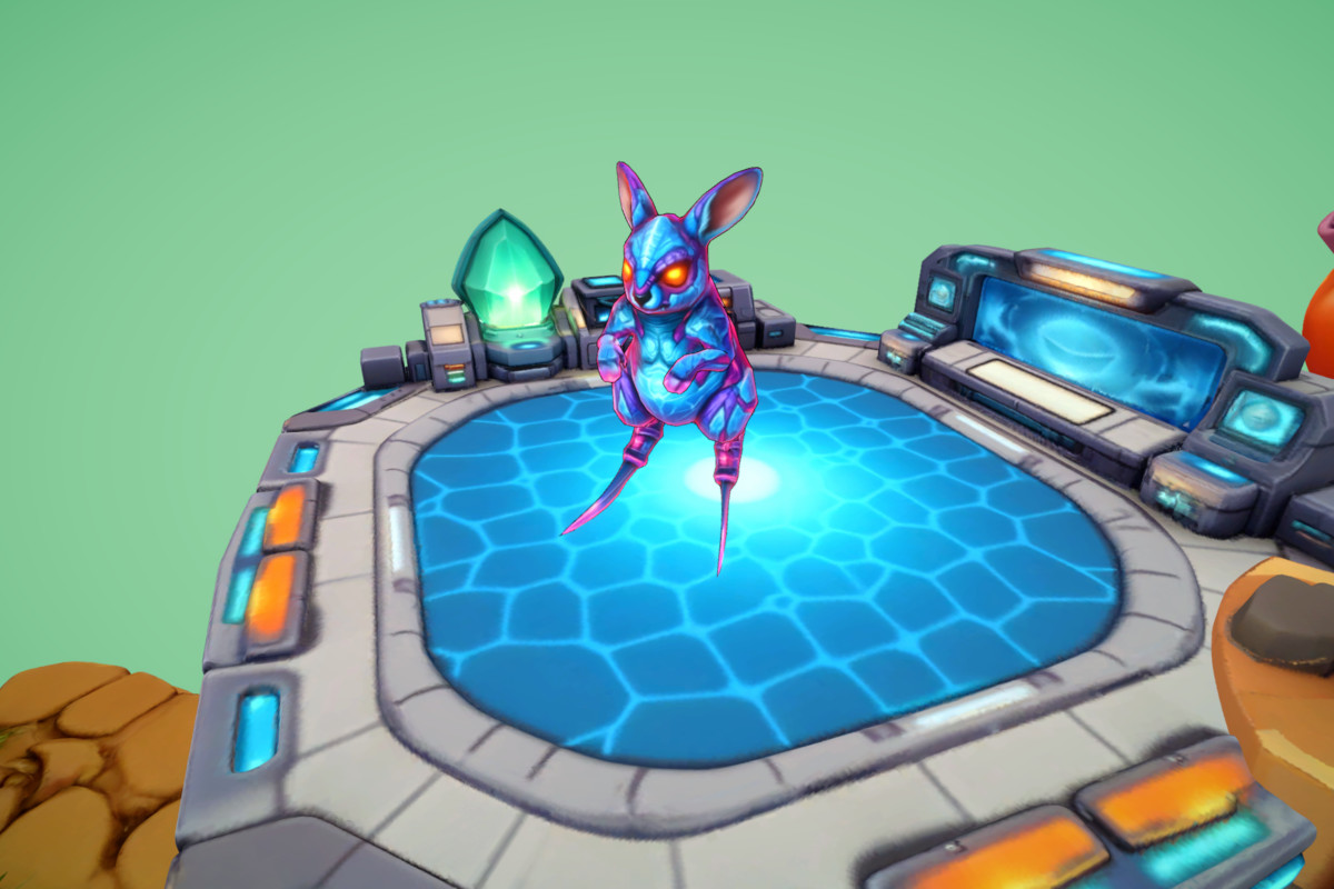 Hexy Beast - Stylized Fantasy Monster (Rig + Animation) – PixeliusVita