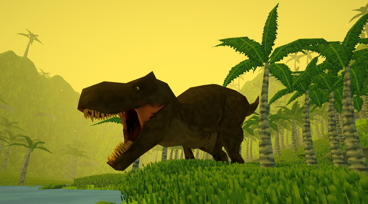 Low-Poly Prehistoric Pack Dinosaurs, Environment & Wind Shaders