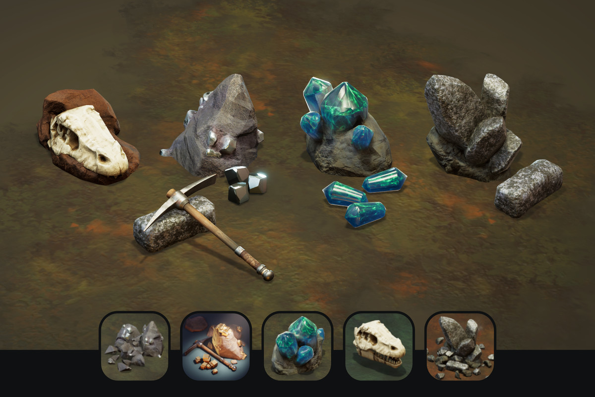 Shatter Stone: Bundle | RPG Mining & Crafting Assets