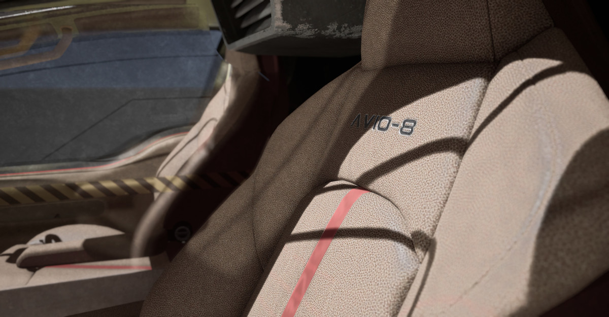 AVIO-8 Cyberpunk Hover Taxi