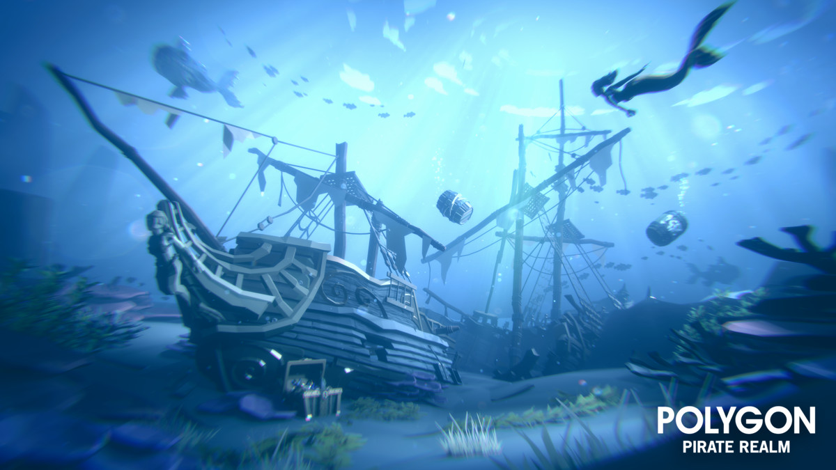 POLYGON - Pirate Realm - Art by Synty