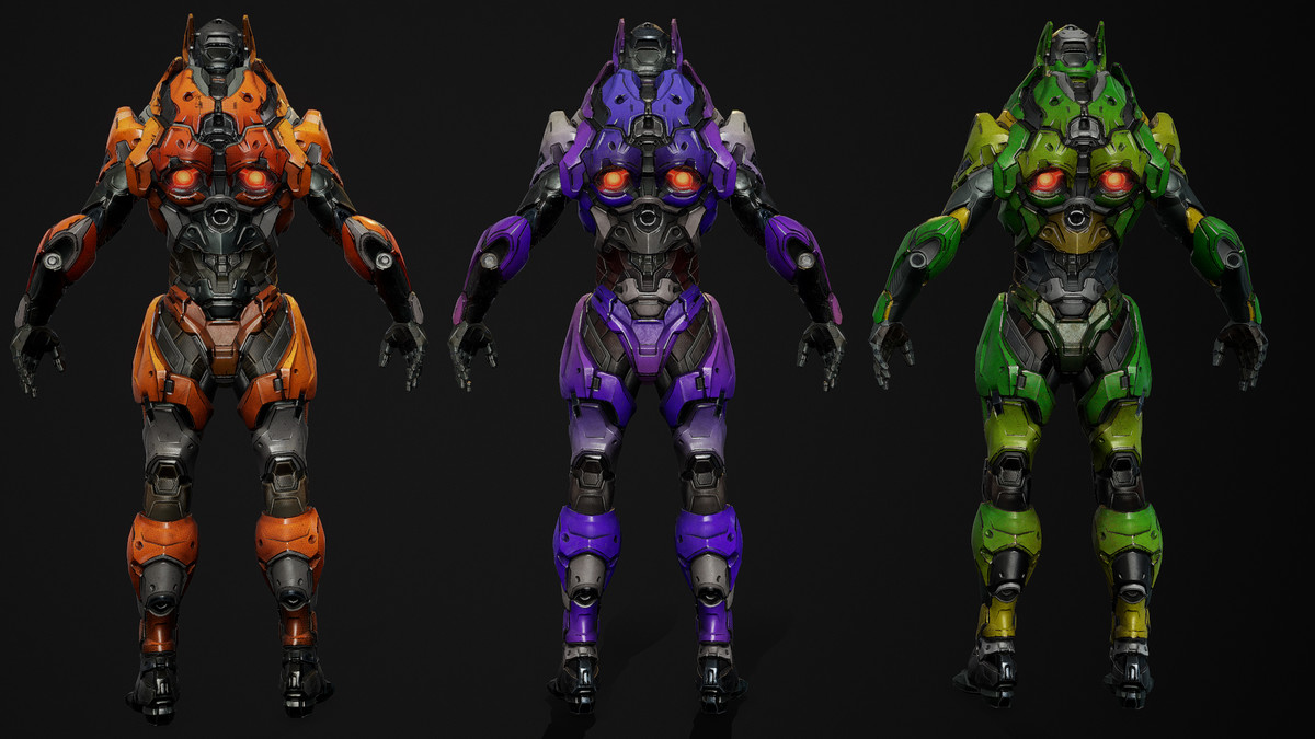 Sci-Fi Cyborg 15