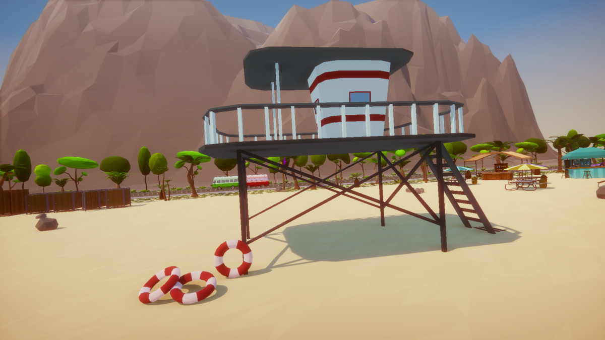 Low Poly Beach Pack - Mini World Studio
