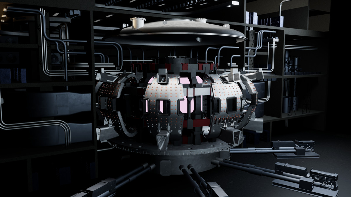 Fusion Reactor Facility - Detailed HDRP